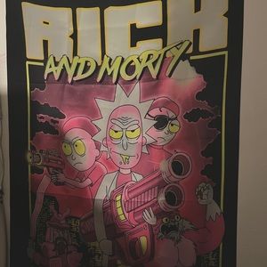 RICK & MORTY poster.